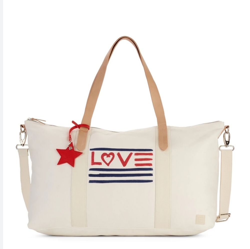 NWT Ellen Degeneres Love Weekender Bag